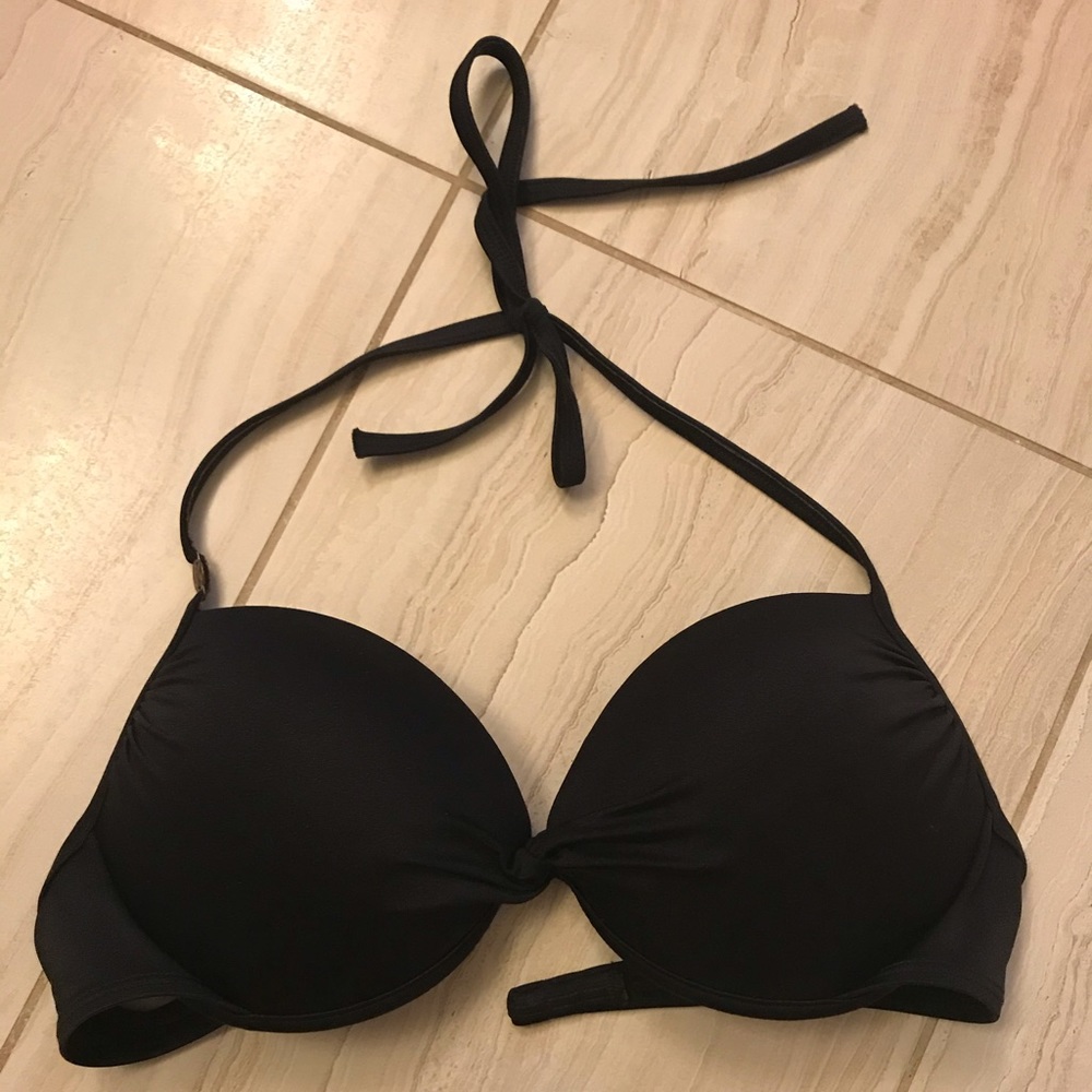 Victoria Secret Swim Black Bikini Top